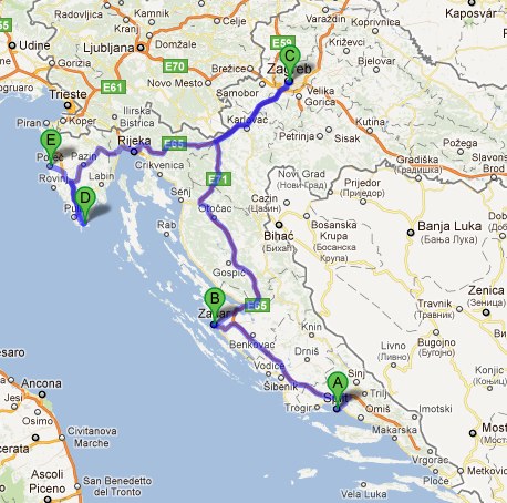 Rondreis Kroatië